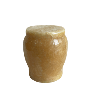 Urn – Yellow Jade – S – 6.5″x7.5″